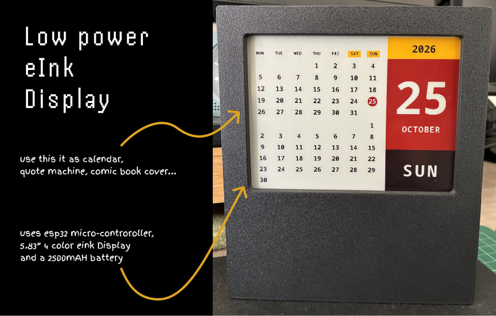 low power eink display - Anshul Singh